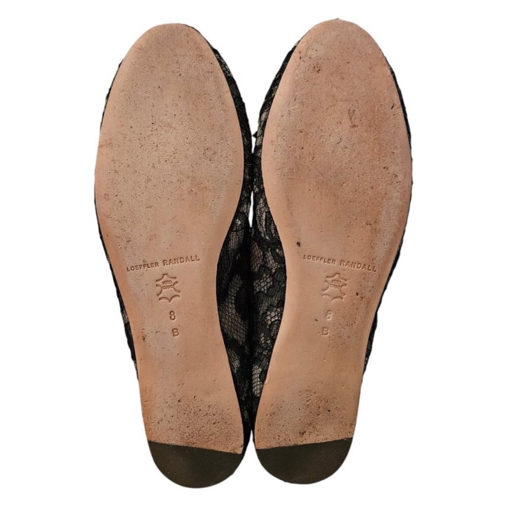Loeffler Randall Black Lace Flats - Picture 9 of 10